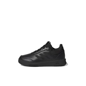 Adidas Neo Tensaur Sport Training Lace K Wear Resistant Slip Resistant Low Top Kids' Skateboarding Shoes Black Kids'