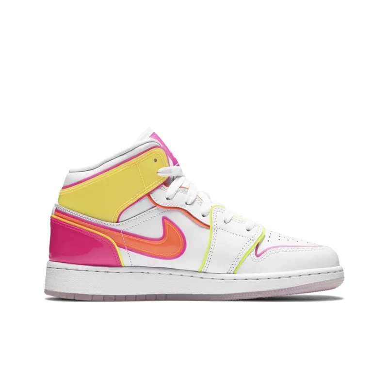 Jordan 1 Mid 'Edge Glow' GS-1