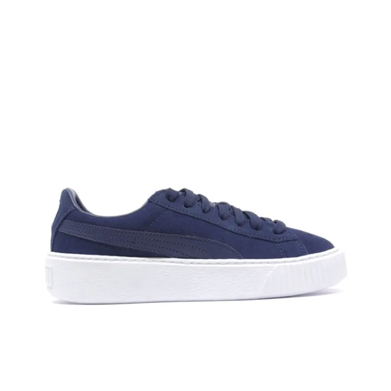 Puma Suede Platform Jr 'Peacoat'-1