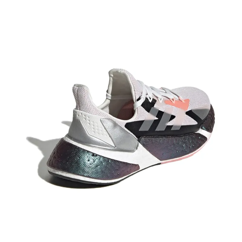 Adidas X9000l4 Running J Wear Resistant Low Top Kids' Running Shoes Pink White Teenagers-3