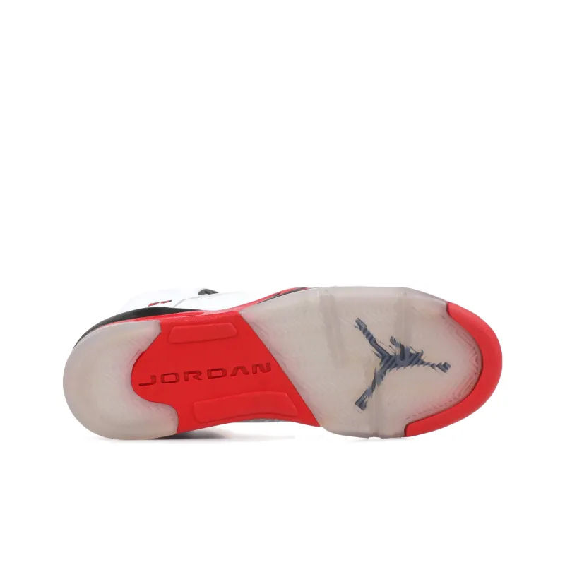 Air Jordan 5 Retro Fire Red Black Tongue 2013 GS-4