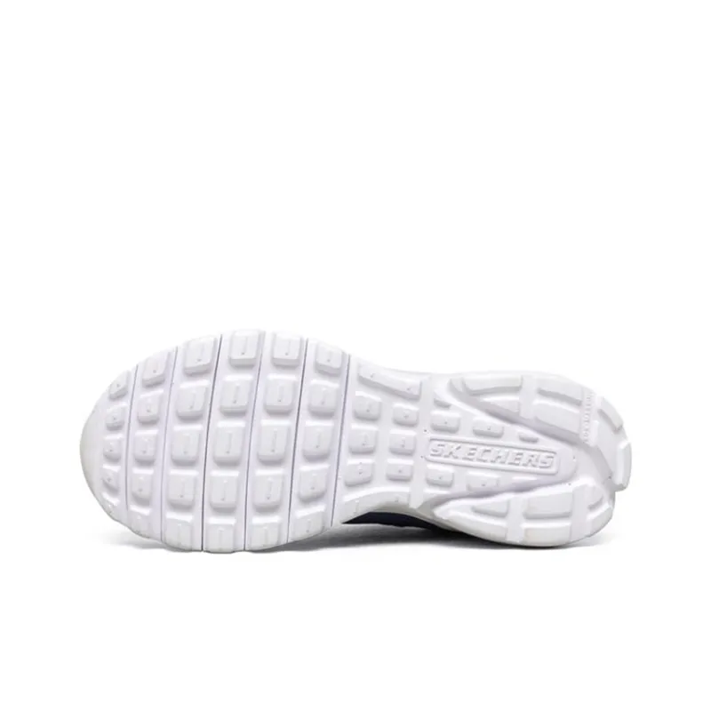 Skechers Razor Fle Abrasion-Resistant Slip-Resistant Casual Shoes Blue Teenagers-4