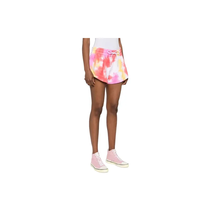 MSGM Tie-Dyed Drawstring Bermuda Shorts-3