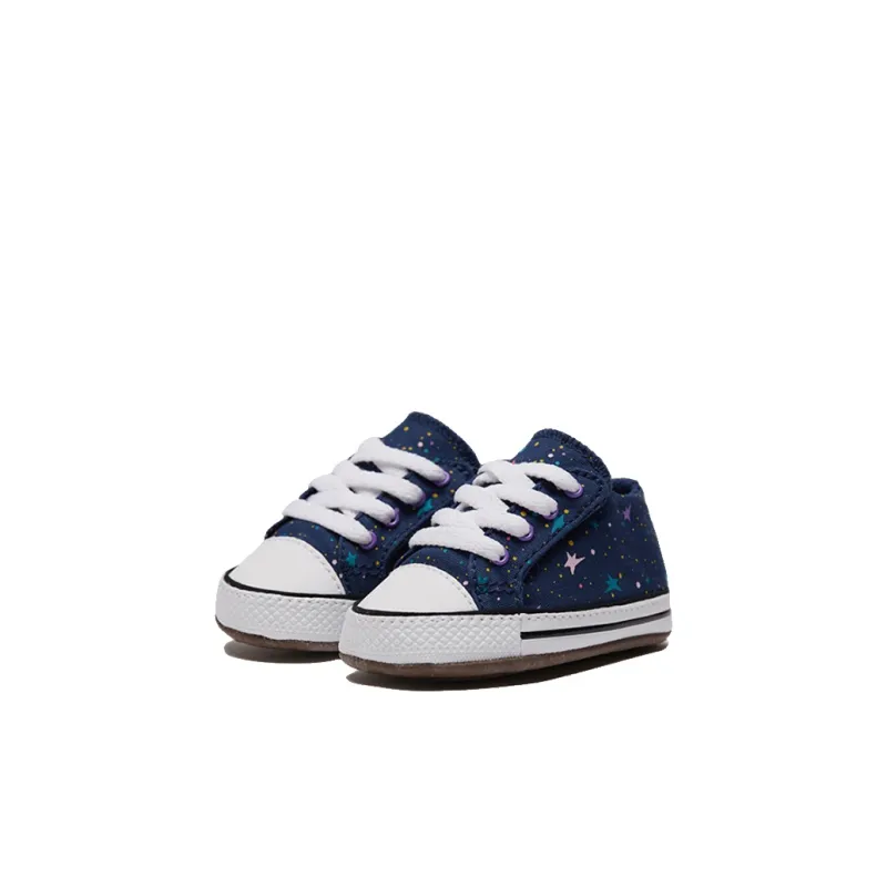 Converse Chuck Taylor All Star Anti-Slip Wear-Resistant Low-Top Canvas Shoes Blue Infant And Toddler-1
