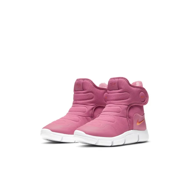 Nike Novice Boot High Top Kids Lifestyle Shoes Pink Children Aged 3 7 Years Old-2