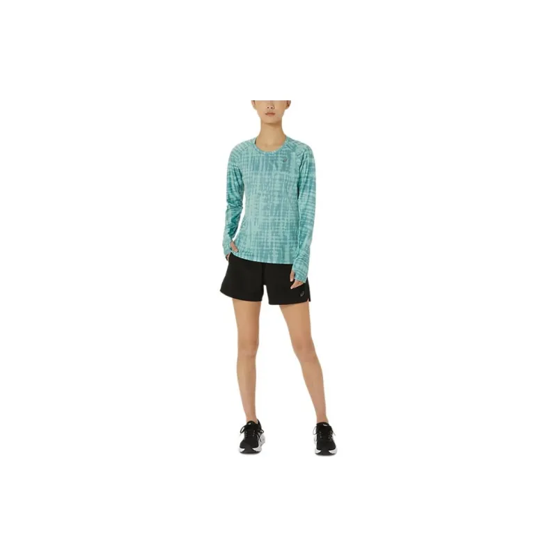 Asics Women Running T Shirt Women's Light Celadon-1