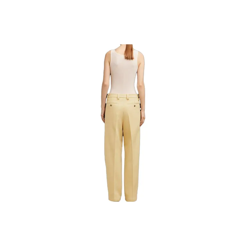 AMIPARIS Tailored Wide leg Trousers-2