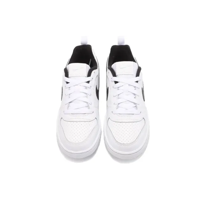 Nike Court Borough Low 'Summit White Black' GS-5
