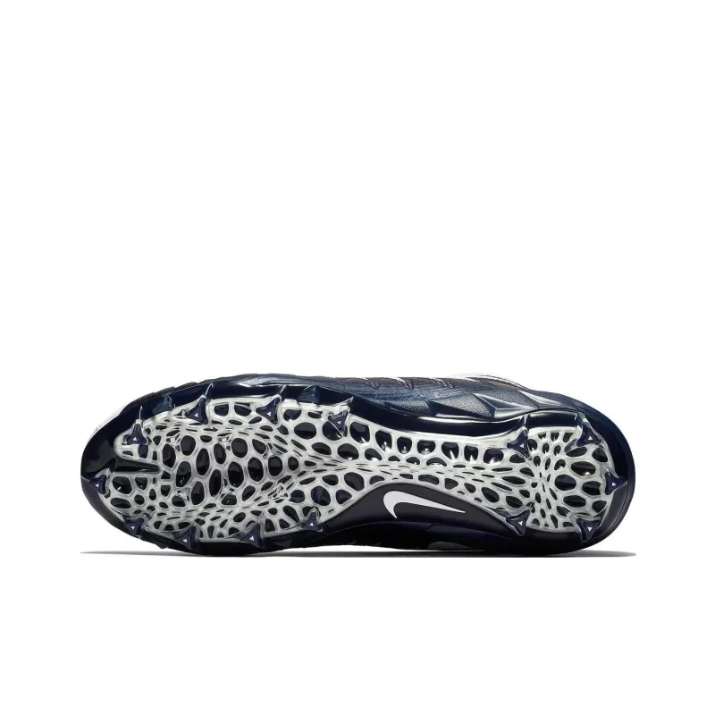 Nike Alpha Menace Pro Mid Football Cleats 'Blue White'-3
