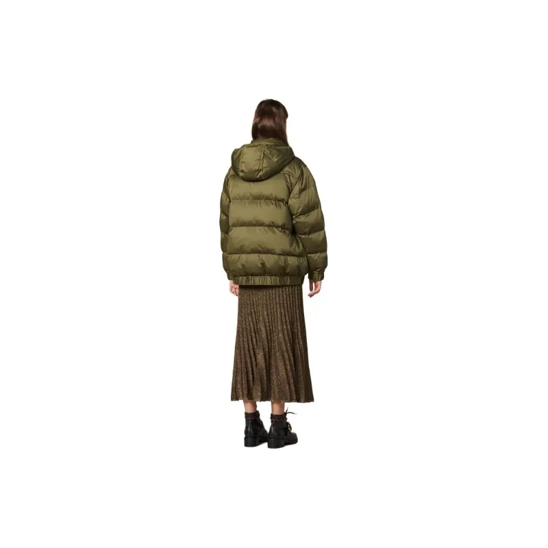 Sandro Puffer Jacket Women's Khaki-1