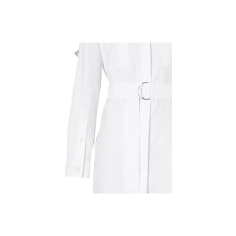 Burberry FW22 Long Sleeved Dresses Women's White-2