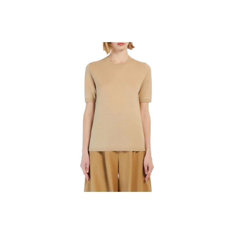 MaxMara Warren Crewneck Knitted Top-1