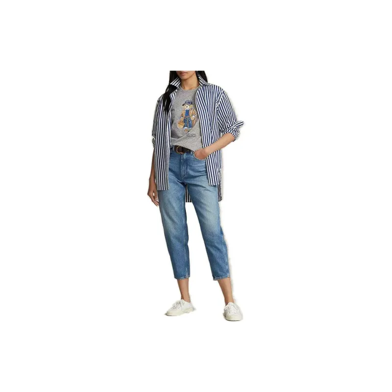 Polo Ralph Lauren FW23 T Shirt Women's Gray-1
