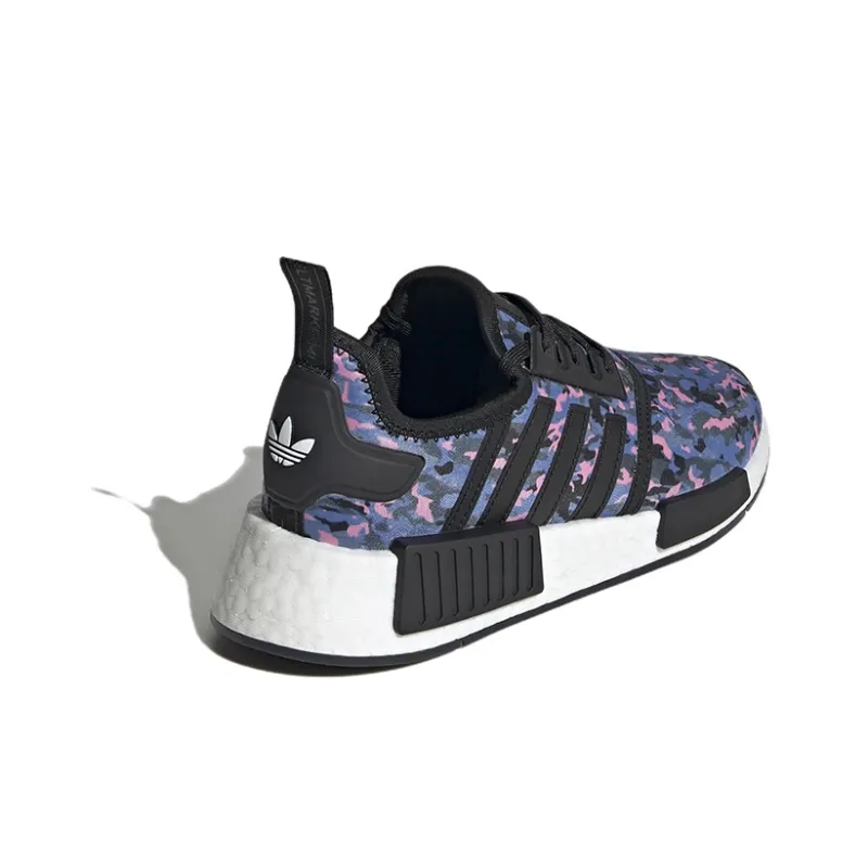 Adidas NMD_R1 J 'Blue & Pink Camo'-3