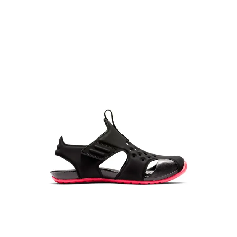 Nike Sunray Protect 2 Sandal Black Pink Children Aged 3 7 Years Old-1