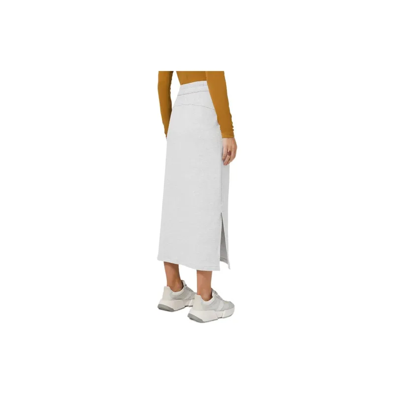 Lululemon Casual Long Skirts Women's Light Gray-1