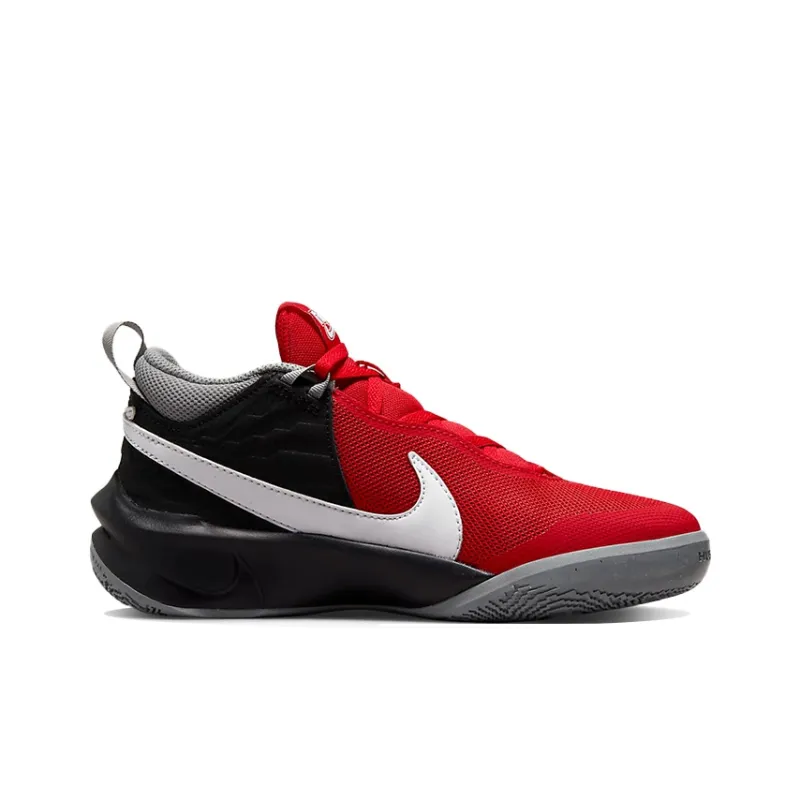 Nike Team Hustle D 10 University Red Black GS-1