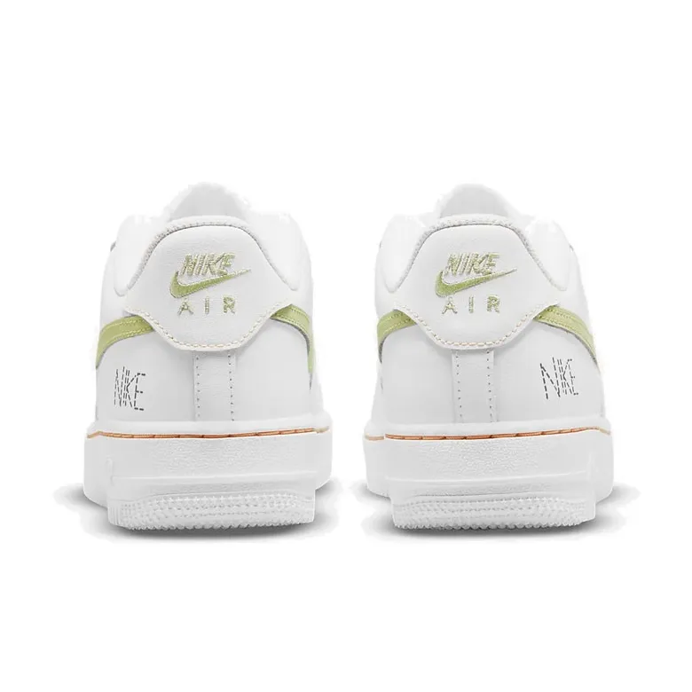 Nike Air Force 1 LV8 'White Green Orange' GS-4