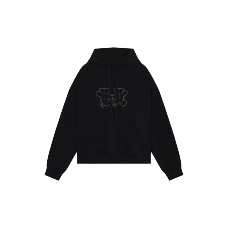 WE11DONE Graphic print Hoodie-1