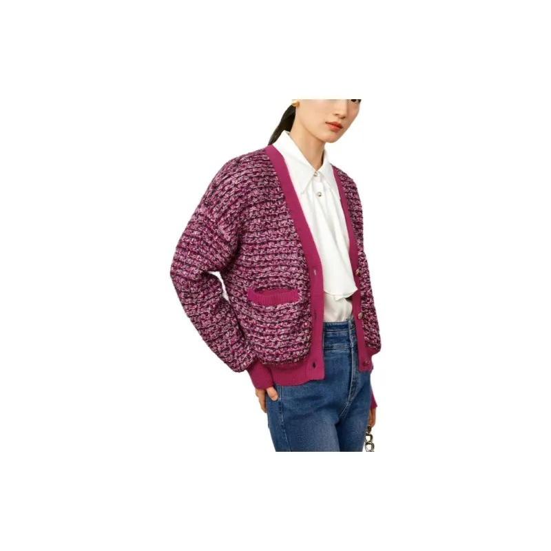 JZ. ANNAKRO Sweaters Women's Blossom Pink Red-1
