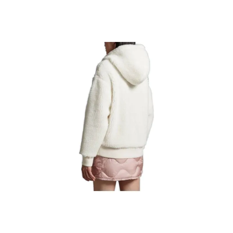 Moncler Teddy Fleece Zip Hoodie-3