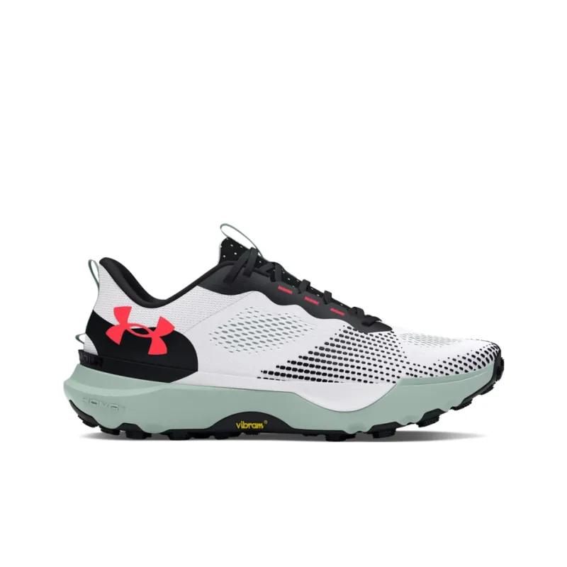 Under Armour Infinite Pro Anti Slip Wear Resistant Low Top Running Shoes Unisex White-1