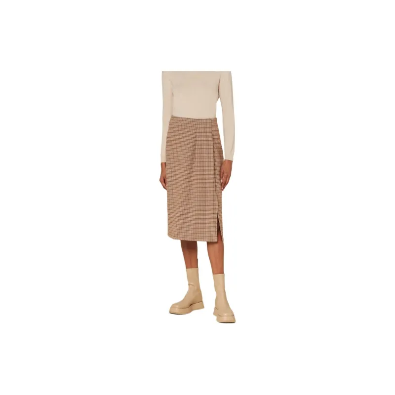 WEEKEND MaxMara Casual Long Skirt Women's Khaki-1