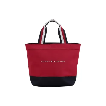 Tommy Hilfiger Polyester Tote Bag, Shopping Bag, Handbag Women's Red