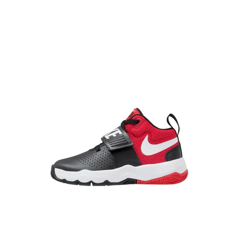 Nike Team Hustle Black University Red GS-0