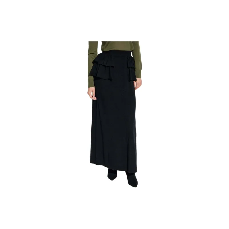 Lisa Yang Ruffled Layered Maxi Skirt-3