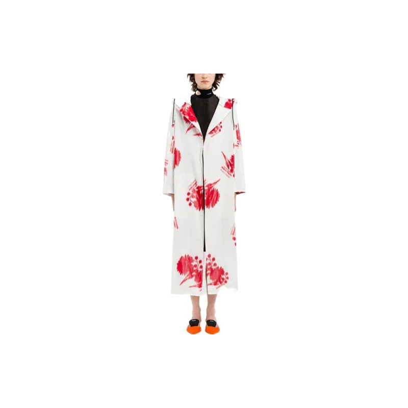 PRADA Coats Women's White-1