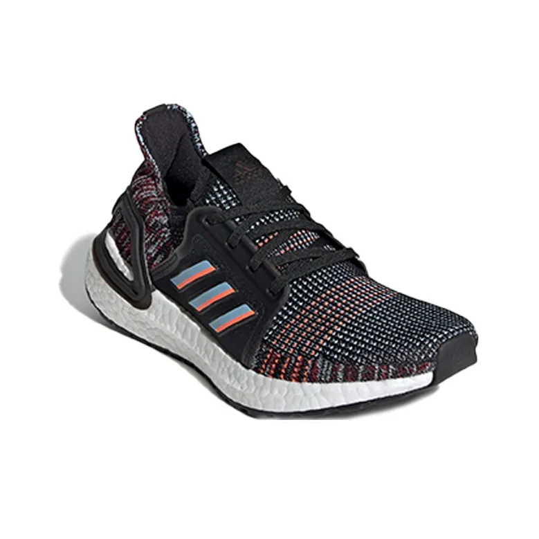 adidas Ultraboost 19 Core Black Hi Res Coral GS-2