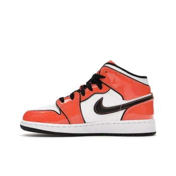Jordan 1 Mid Turf Orange GS