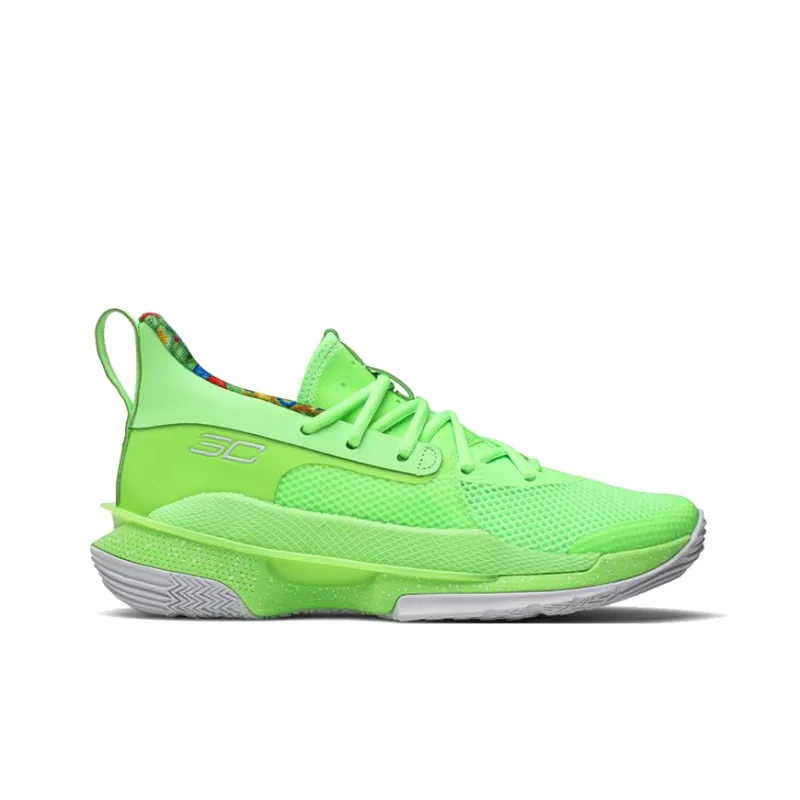 Under Armour Curry 7 Sour Patch Kids Lime GS-1