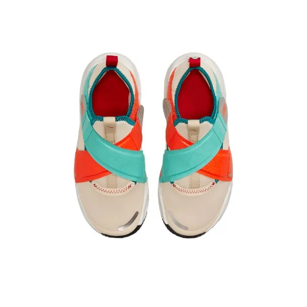 Nike Flex Advance Abrasion Resistant Low Top Kids' Running Shoes Beige Orange Children Aged 3 7 Years Old-3