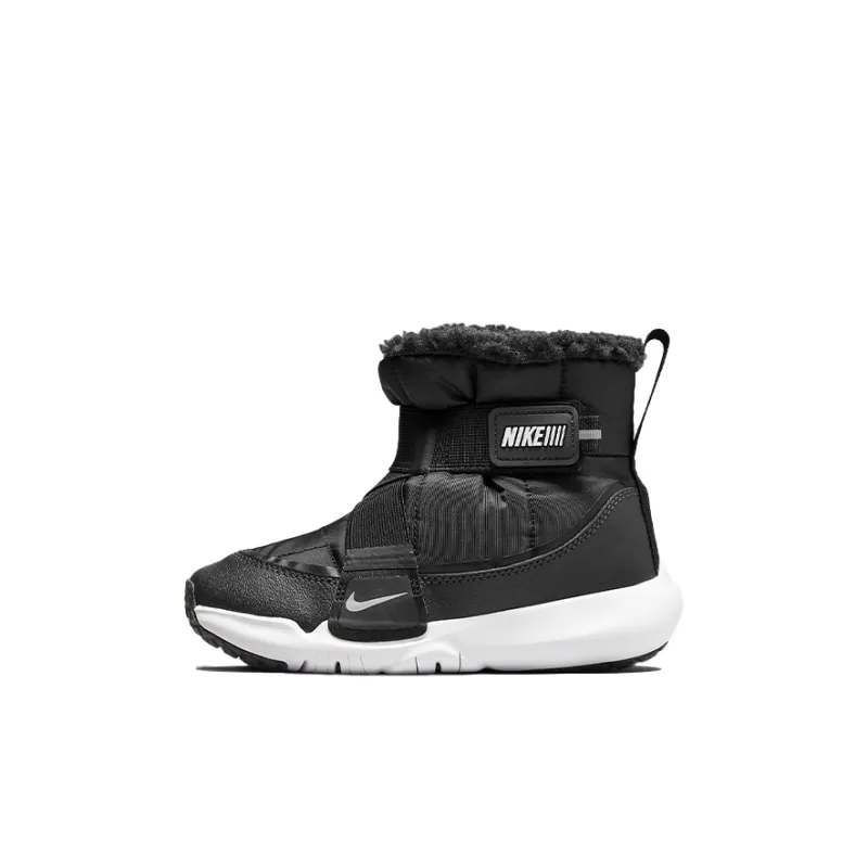 Nike Flex Advance Wear-Resistant Water-Resistant And Warm Kids' Boots Black Children Aged 3-7 Years Old-0