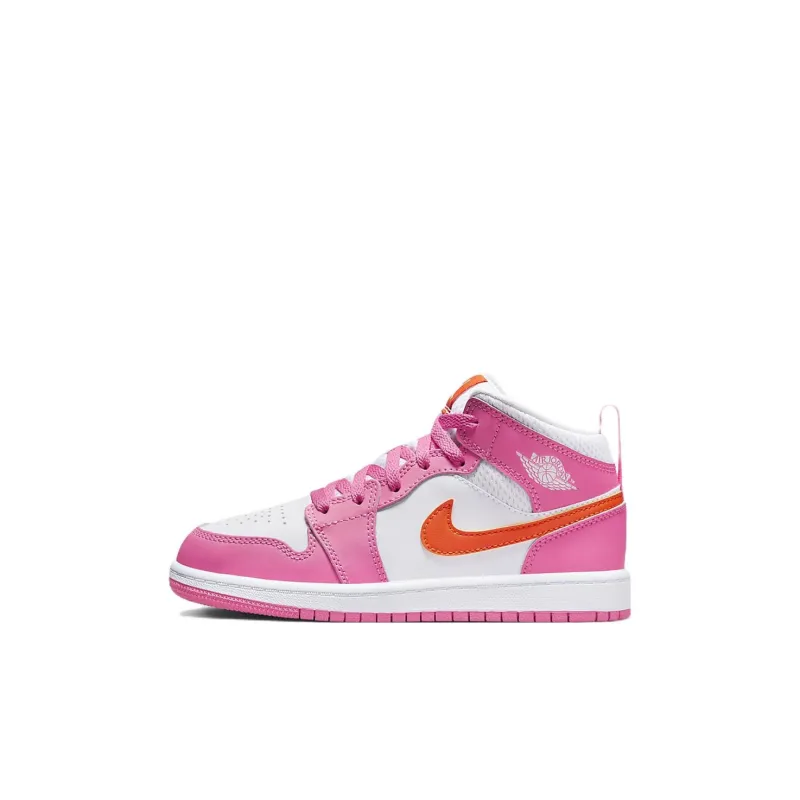 Jordan 1 Mid Pinksicle Safety Orange PS-0