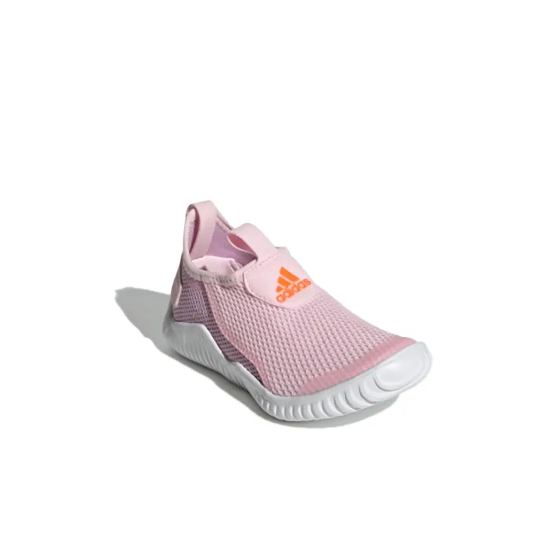 Adidas Rapidazen S .Rdy C Anti Slip Wear Resistant Mid Top Kids' Running Shoes Pink White Children Aged 3 7 Years Old-2