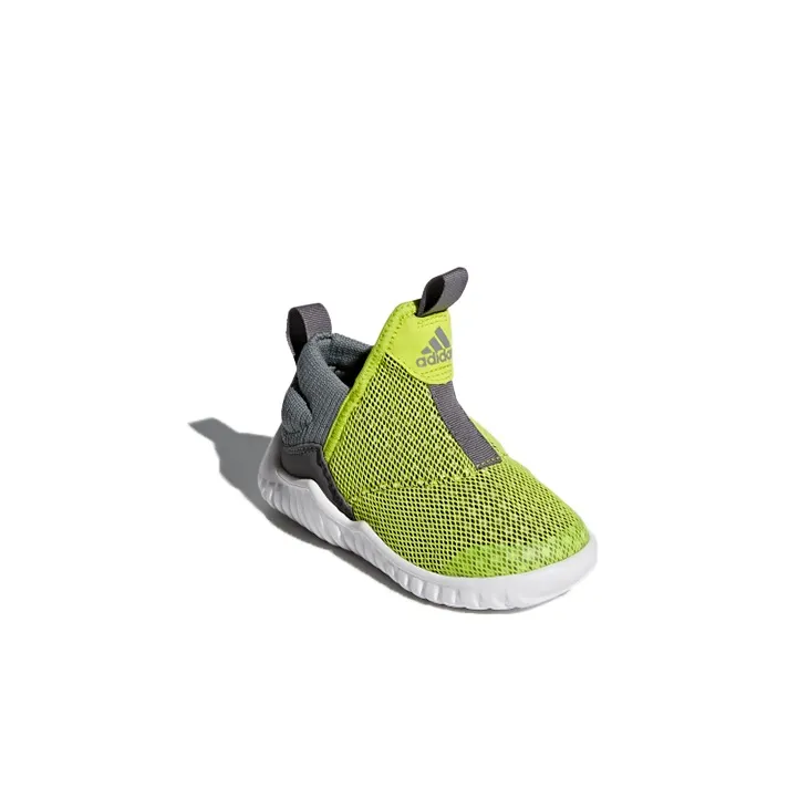 Adidas Rapidazen 2 I Slip-Resistant Low-Top Toddler Shoes Yellow Gray Infant And Toddler-2