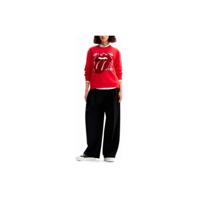 Desigual Sweatshirt Women's Red-1