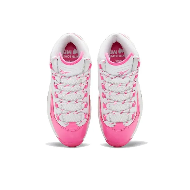Reebok Question   Mid Big Kid 'Atomic Pink'-3