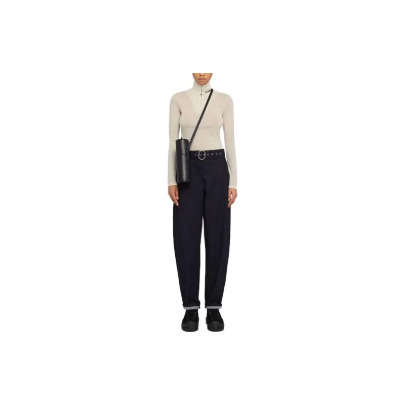 JIL SANDER Denim Trousers Jeans Women's Dark Blue-1