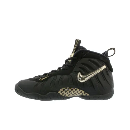 Nike Air Foamposite Pro Black Metallic Gold GS