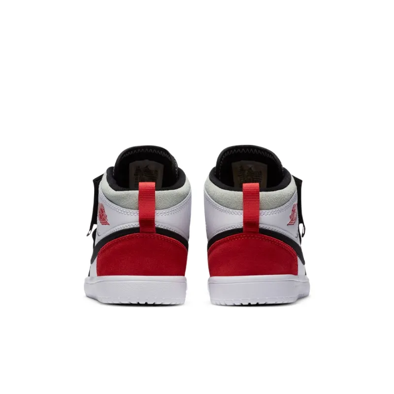 Jordan 1 Mid ALT PS Red Black Toe-4