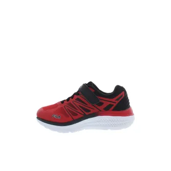 FILA KIDS Anti Slip Wear Resistant Low Top Kids Lifestyle Shoes Red Black Kids
