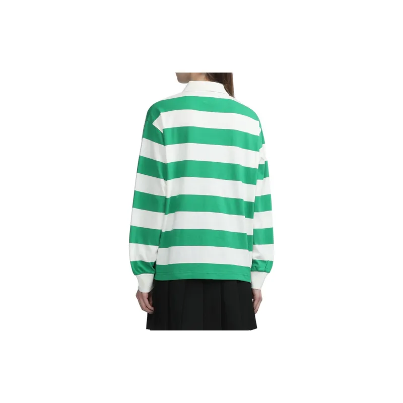 :CHOCOOLATE T-Shirts Women's GRA/Dark Green-2