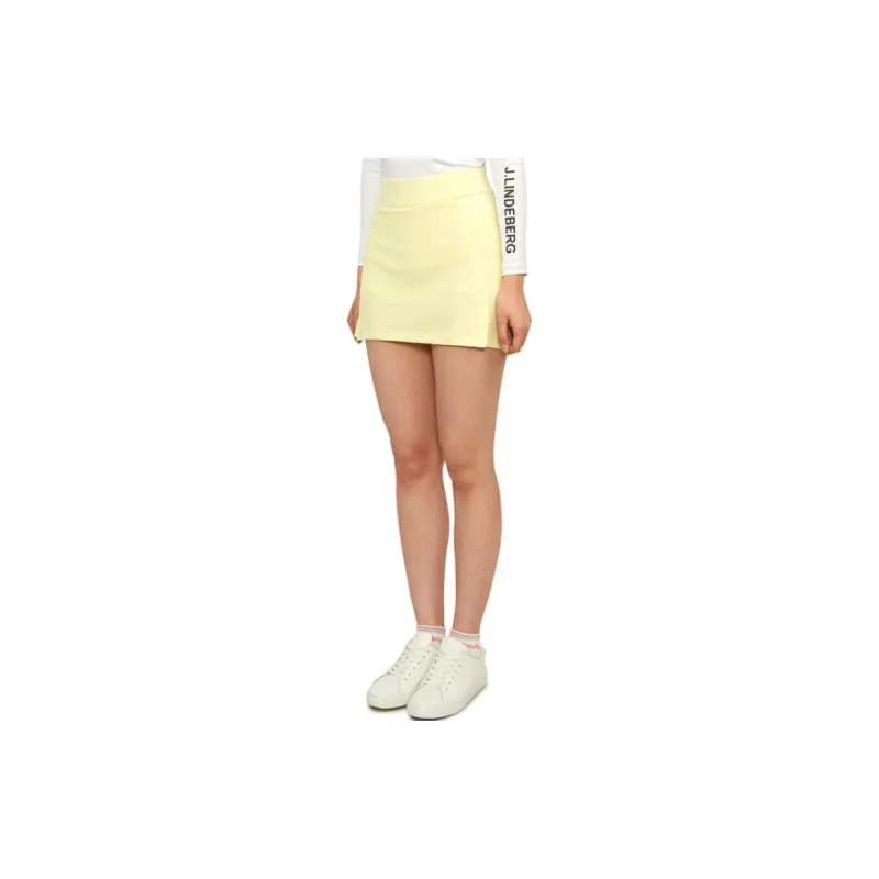 J.Lindeberg Casual Short Skirts Women's Yellow-6