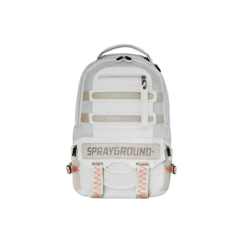 SPRAYGROUND Backpacks Gray White