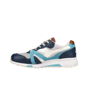 Diadora N9000 Anti-Slip Wear-Resistant Low-Top Casual Shoes Men's Blue White
