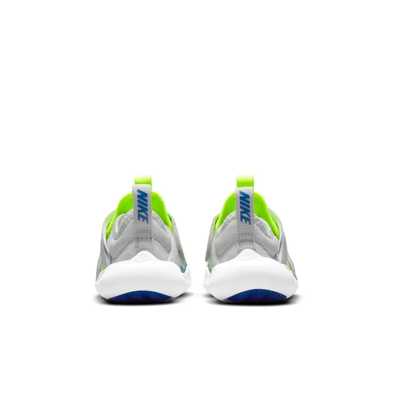 Nike Flex Advance Slip Resistant Cushioning Abrasion Resistant Low Top Toddler Shoes Gray Green Blue Infant And Toddler-4